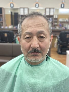 理容プラーナ 新宮オークワ店 シニアカット　似合わせ