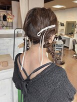 メグル(MEGURU,)&nbsp;ツインアレンジ/結婚式ヘアセット/前撮り