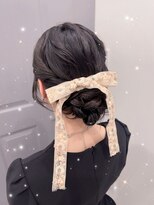 リシェル 原宿店(Ricel)&nbsp;きれいめシニヨン◎ [ヘアセット/ヘアメイク/原宿/渋谷]