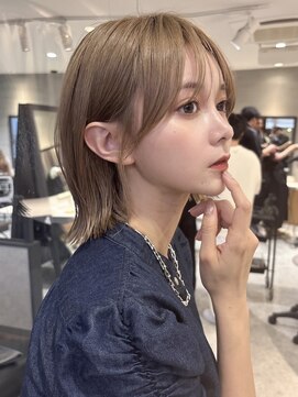 アスター 天神大名店(Aster) 福岡で叶う/オリーブグレー/小顔に見えるヘア/ココアベージュ