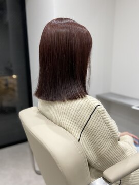 ルネ(Rune) レッドカラー／ボブ