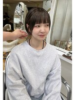 オブヘアージユウガオカ(Of HAIR Jiyugaoka)&nbsp;【ボブ×ハイライト】