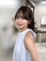 ボタン ハカタ(VOTAN hakata)&nbsp;盛れる顔周り／中明度オリーブ/オリーブブラウン／博多 美容室