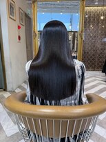 ロンドアベニール 北千住(Lond avenir)&nbsp;ダークパープル/髪質改善/縮毛矯正/オリーブベージュ/北千住