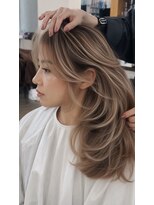 シエロビューティー(CIELO beauty)&nbsp;ハイライトカラーミルクティーベージュケアブリーチダブルカラー