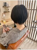丸みショートボブ