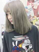 トロニー(TLONY)&nbsp;tlony渋谷 hori ホワイトグレイカラー