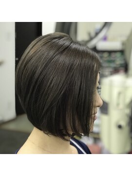 ヘアクリエイト エクセル美容室(Hair Create EXCEL) ハンサム大人ボブ