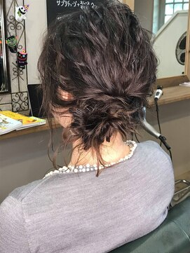 ヘアサロン コバコ(hair salon cobaco) ふわふわサイドシニヨン