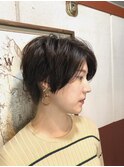 柔らかい質感のハンサムショート【Ruufus恵比寿渋谷】今井