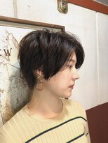 ルーファス 恵比寿 渋谷(Ruufus)&nbsp;柔らかい質感のハンサムショート【Ruufus恵比寿渋谷】今井