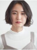 クセ毛風ボブ