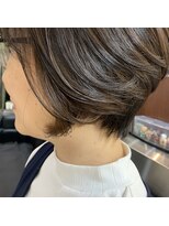 クオリス 上板橋店(QUALIS)&nbsp;前下がり★大人ボブ！似合わせショート/ナチュラル