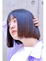 ラウレア(LAULEA) どこから見てもおしゃれな切りっぱなしボブカット/10代20代30代