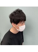 【ビジネスマン】ナチュラルパーマスタイル