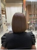 スッキリストレートボブ