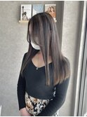 ケアブリーチで透明感ハイライト♪