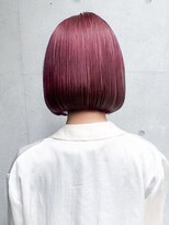 オーブ ヘアー ステラ 筑紫野店(AUBE HAIR stella) ベリーピンクでツヤ感MAXヘア