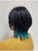 ウルフインナーカラー