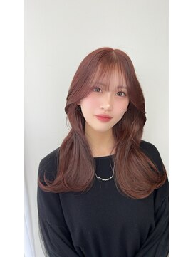 イオエ 岡本(ioe) 髪質改善/チェリーブラウン/モード/ダークアッシュ/イメチェン