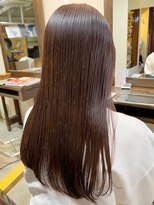 オンスター(ONSTAR)&nbsp;20代30代40代大人可愛い髪質改善カラー艶感ストレート透明感