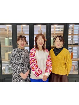 【大人女性の強い味方】髪のお悩みやスタイル、ご相談も女性目線の最適なアドバイスでキレイを作ります♪