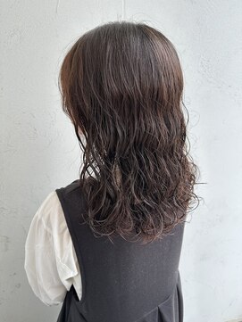 ジュエ ヘアー デザイン(Jue hair design) コテ巻き風パーマ