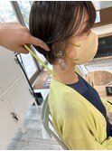 【minim×mio】ショート×インナーベージュ