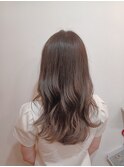 パールアッシュハイライトグラデーションハニーbージュ