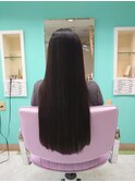 髪質改善ストレート
