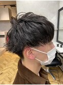 クセ毛風ナチュラルパーマ