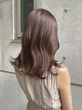 アトリエサニーデイ(atelier SUNNY DAY) モカグレージュ/レイヤーカット/イルミナカラー/前髪カット