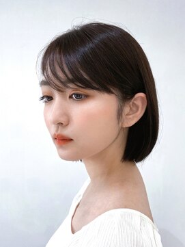 トニーアンドガイ 原宿店(TONI & GUY) 大人ボブ/20代30代40代/グレーベージュ前髪ありマチルダボブ