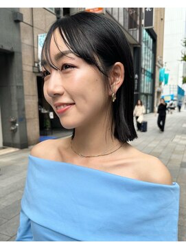ビュートリアム265(BEAUTRIUM 265) ボブ/ロブ/切りっぱなし/前髪/顔周りカット/銀座一丁目