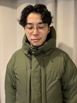 ヌース(NOOS)&nbsp;七三パーマ