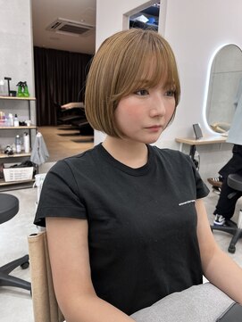 サンド 鹿児島中央(sand) @sei___sandインナーカラー/ショート/ボブ/鹿児島中央駅