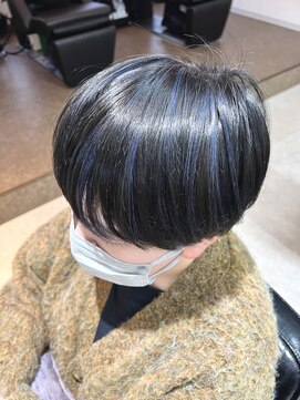 ロム(Rom.) highlight×blue