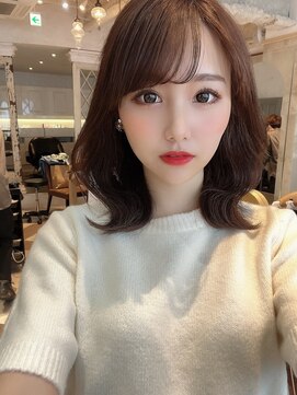 ロンドアリシア 金山(Lond Alexia) イヤリングカラー 縮毛矯正 韓国風 ダブルカラー 髪質改善_4401