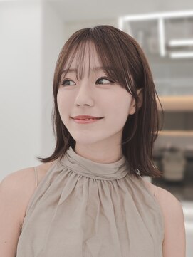 コア 表参道(COA) ボブヘア/レイヤーカット/ウエットヘア/オリーブベージュ/表参道