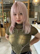 フェリアファム 北千里(FERIA fam)&nbsp;ペールピンク×フェイスレイヤー