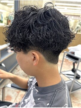 パークレーン アイス イヴェン(park lane ICI yeven) 波巻きパーマ　マッシュ　ツイストスパイラル(矢場町/栄)