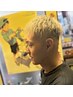 スキンフェード＋パーマ ￥16000