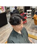 ☆シャドウパーマ×センターパート☆横山飛翔