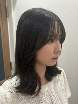 ロメ(Lome)の写真/【西宮北口/西宮ガーデンズ1分】流行りの韓国風ヘアは《Lome》へ◇髪質改善サロンでなりたいが叶う。