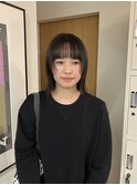 ボブ×フェイスラインレイヤー