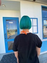 ヘアーメイク コラソン(hair make corazon)&nbsp;【コラソン】インナー　ブリーチ　カラー艶髪スタイルまさる