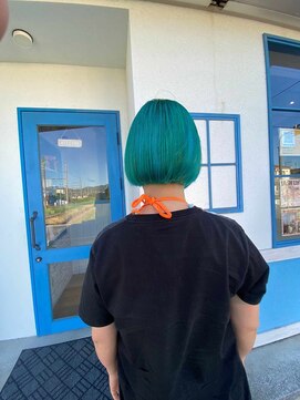 ヘアーメイク コラソン(hair make corazon) 【コラソン】インナー ブリーチ カラー艶髪スタイルまさる