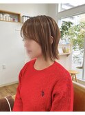 ボブ。ショート→ボブ。