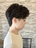 《メンズパーマ》カット＋フェザーパーマ＆ダウンパーマ