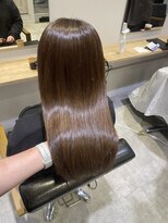 リタ(rita.)&nbsp;まつだて/ベージュ/ブリーチなし/艶髪/レイヤー